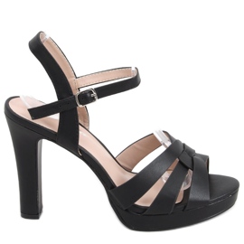 Camara Sandales à talons hauts noires
