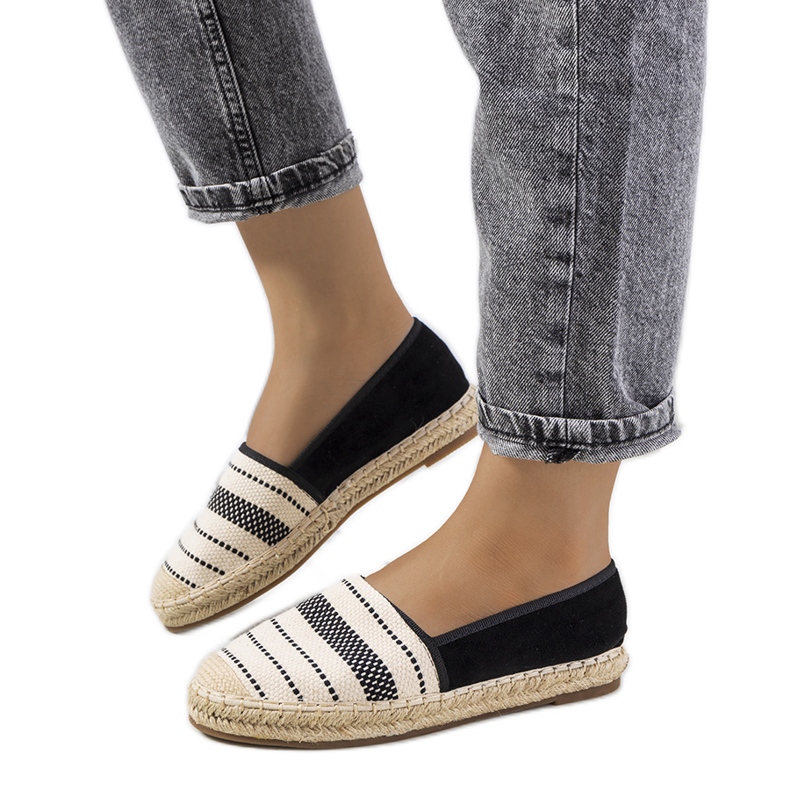 Espadrilles Juulke noires le noir