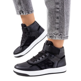 Baskets noires de Jeanny