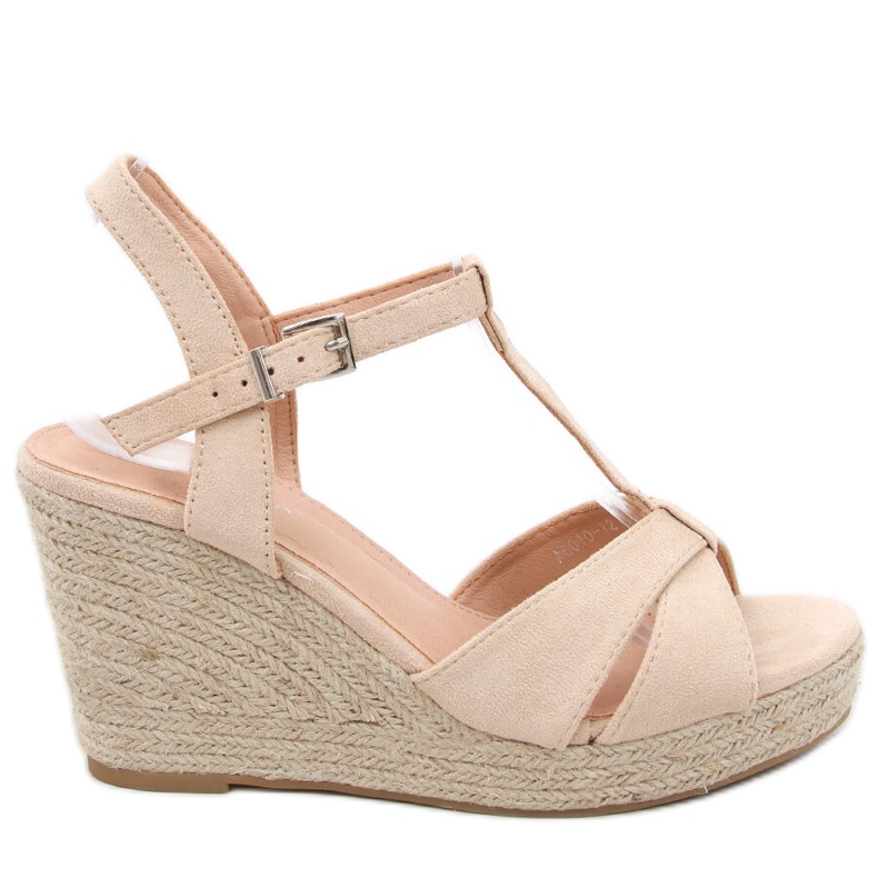 Sandales espadrilles sur le coin Basam Beige Sandales espadrilles sur le coin Basam Beige