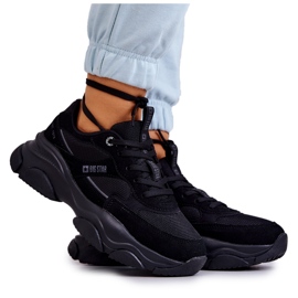 Baskets Femme Chaussures de Sport Big Star JJ274578 Noir