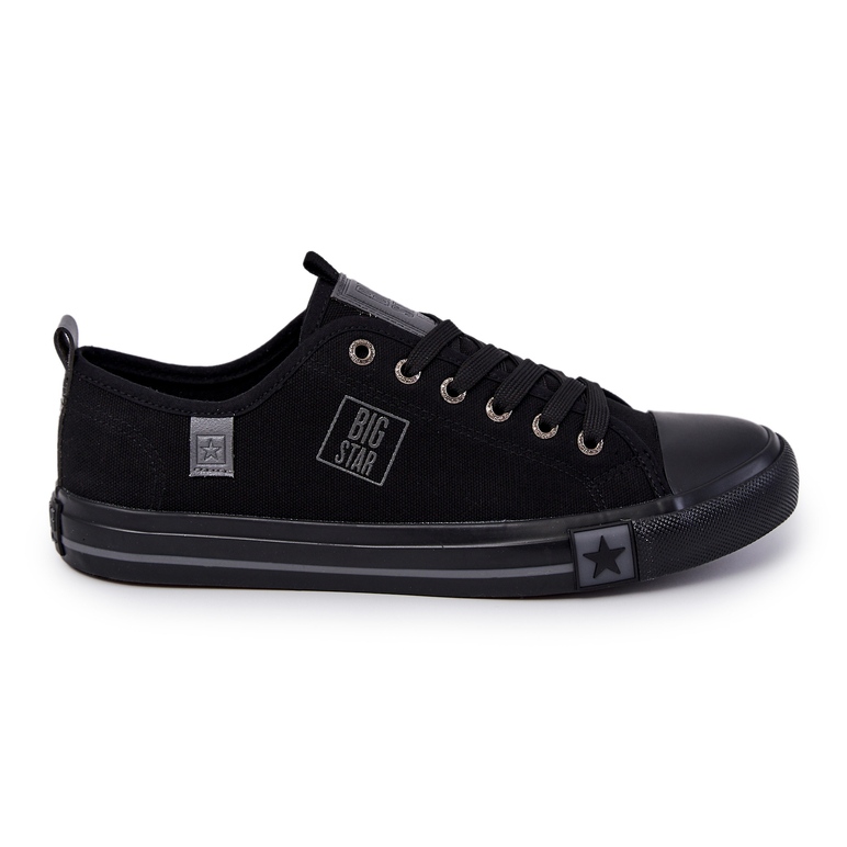 Baskets Basses Homme Big Star JJ174139 Noir le noir