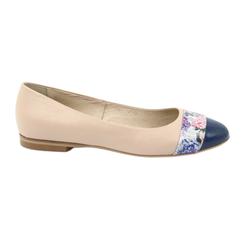 Ballerines pour femme fleurs Edeo 1905 beige brun bleu multicolore rouge Ballerines pour femme fleurs Edeo 1905 beige brun bleu multicolore rouge