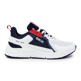 Chaussures de sport Homme Sneakers Big Star JJ174399 Blanc et Bleu Marine blanche Chaussures de sport Homme Sneakers Big Star JJ174399 Blanc et Bleu Marine blanche
