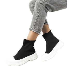 Baskets montantes noires Mickey le noir Baskets montantes noires Mickey le noir