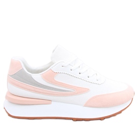 Chaussures de sport femme Naila Rose blanc