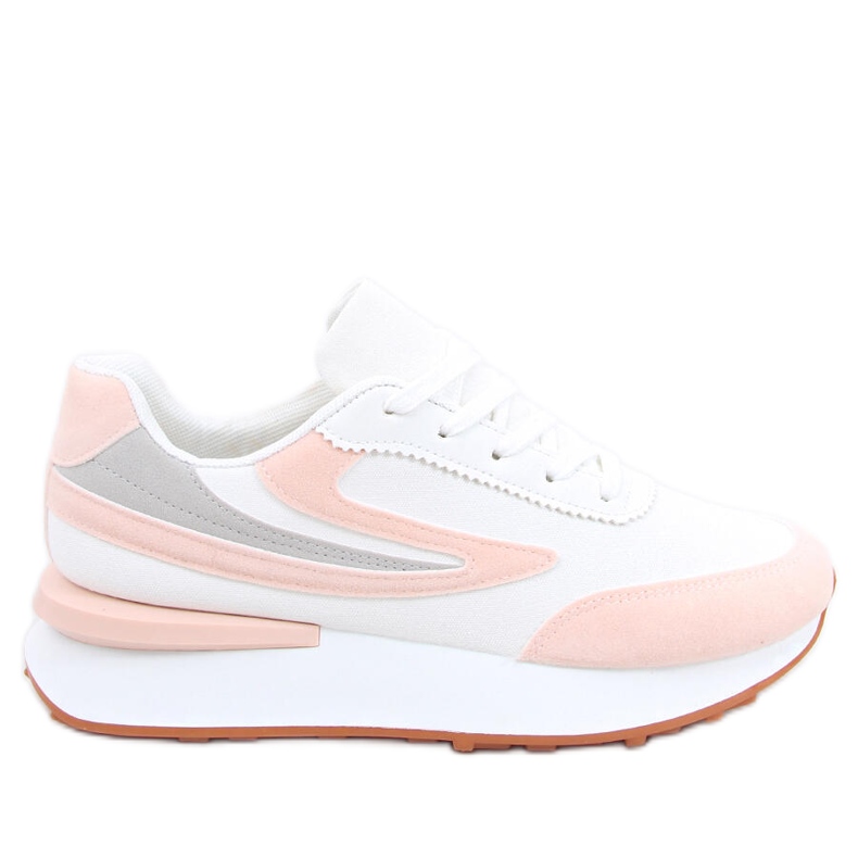 Chaussures de sport femme Naila Rose blanche Chaussures de sport femme Naila Rose blanche
