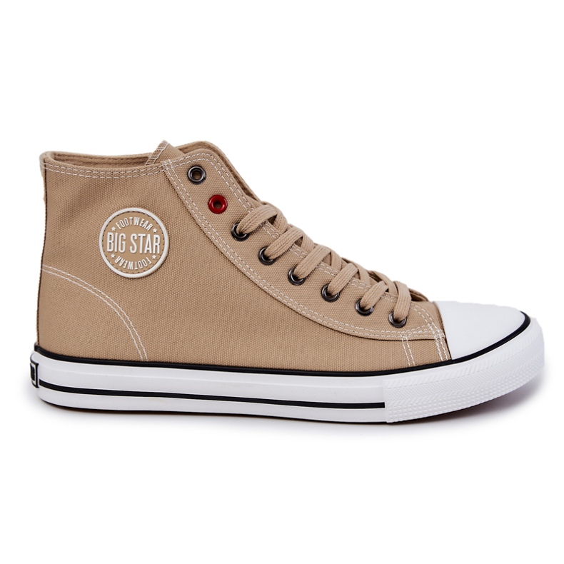 Baskets Montantes Homme Big Star JJ174386 Beige