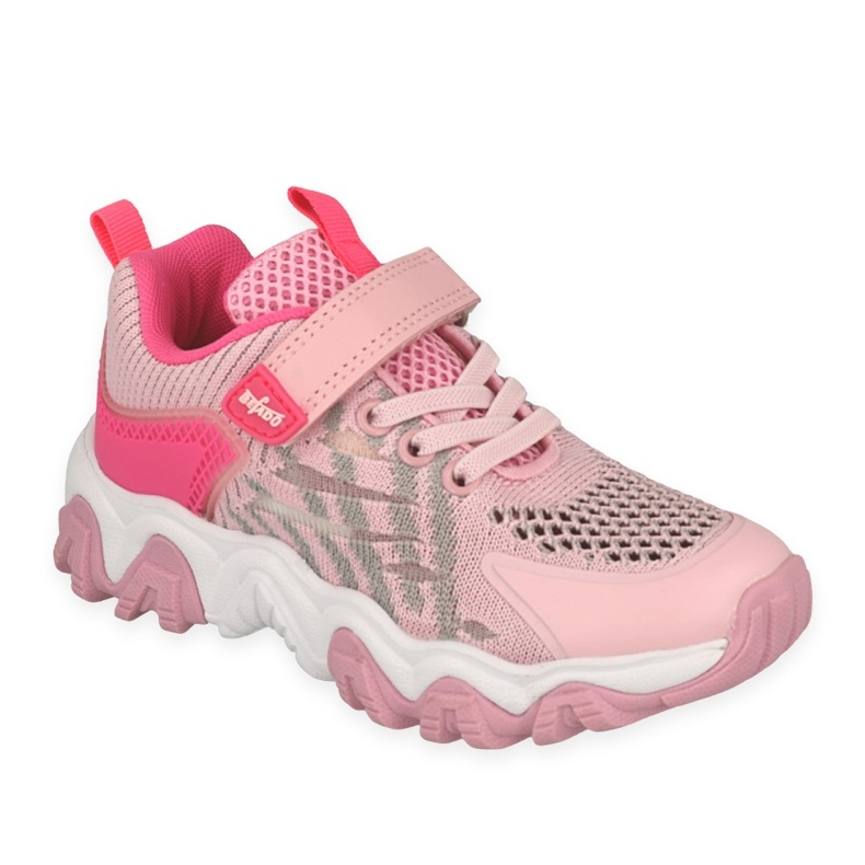 Befado chaussures pour enfants 516Y101 rose gris Befado chaussures pour enfants 516Y101 rose gris