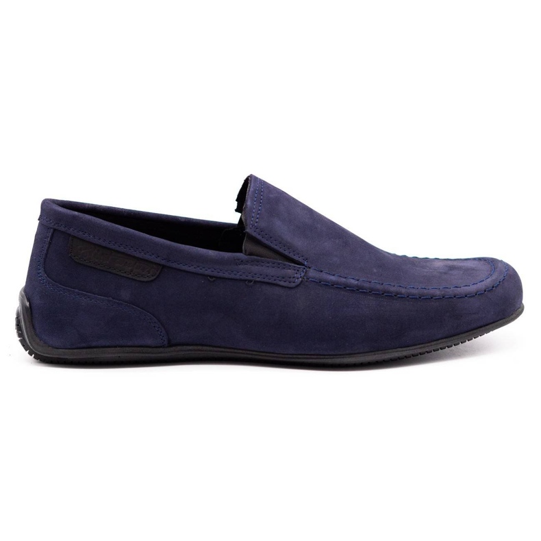 Polbut Mocassins homme cuir 2105 bleu marine Polbut Mocassins homme cuir 2105 bleu marine