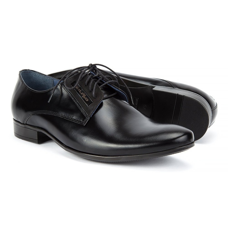 Filippo F1585 chaussures noires D-3 le noir