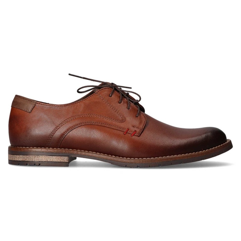 Chaussures en cuir Filippo 1836A marron clair brun
