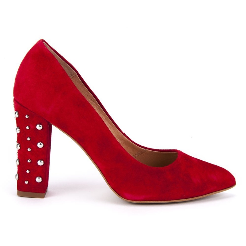 Filippo 2571 / J Escarpins Velours Rouge Filippo 2571 / J Escarpins Velours Rouge