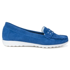 Filippo 10092 W. Mocassins bleus