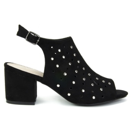 Filippo DS770 / 19 Bk Sandales noires