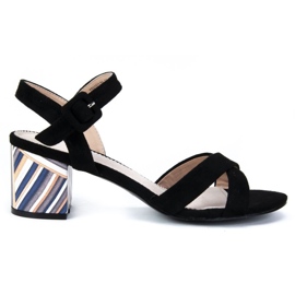 Filippo DS818 / 19 Bk Sandales noires