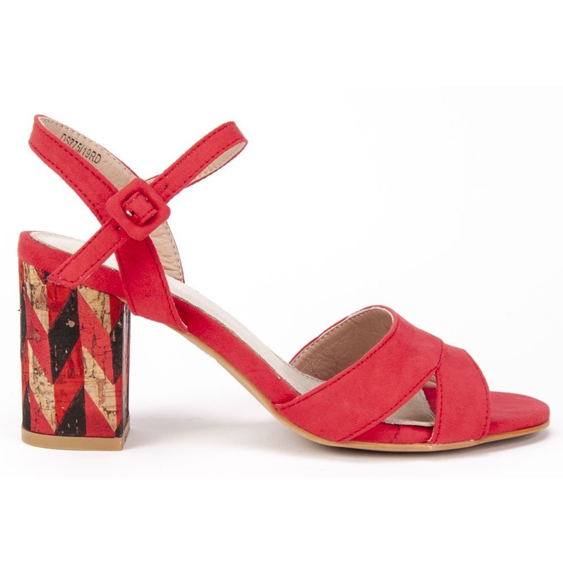 Filippo DS775/19 Rd Sandales rouges