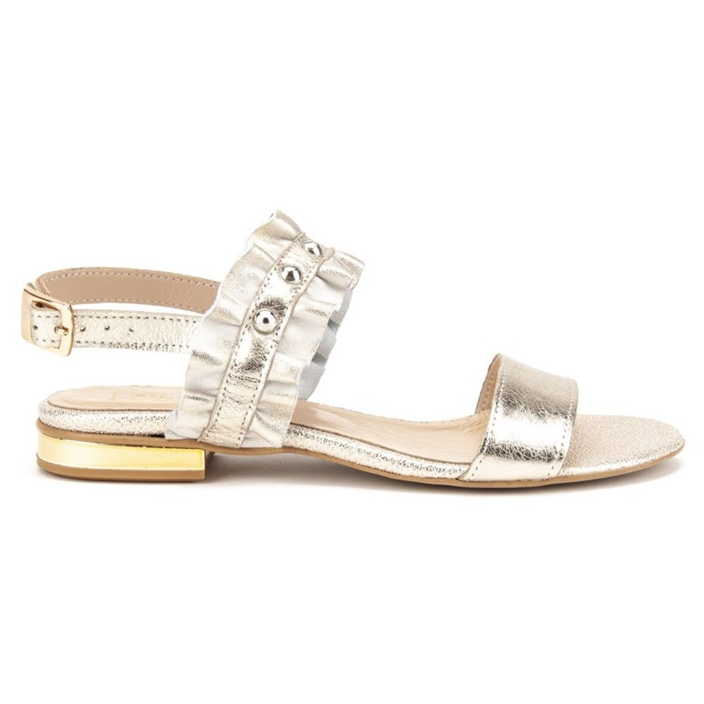 Sandales Filippo 500 dorées d'or