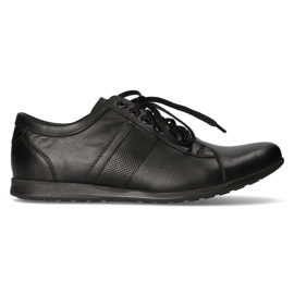 Chaussures en cuir Filippo 2063 noir