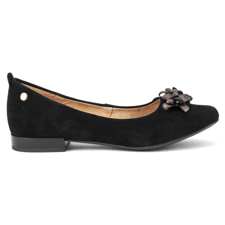 Filippo 03552-62 / 00-5 ballerines Noir plus Cuivre le noir
