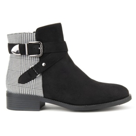 Filippo DBT969 / 19 Bk Gr Bottes noires gris