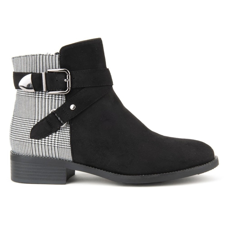 Filippo DBT969 / 19 Bk Gr Bottes noires le noir gris Filippo DBT969 / 19 Bk Gr Bottes noires le noir gris