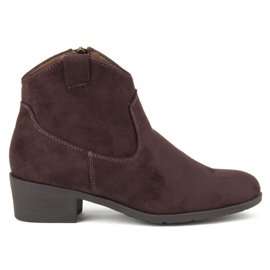 Bottes Filippo DBT1046/19 Dbr marron foncé beige brun