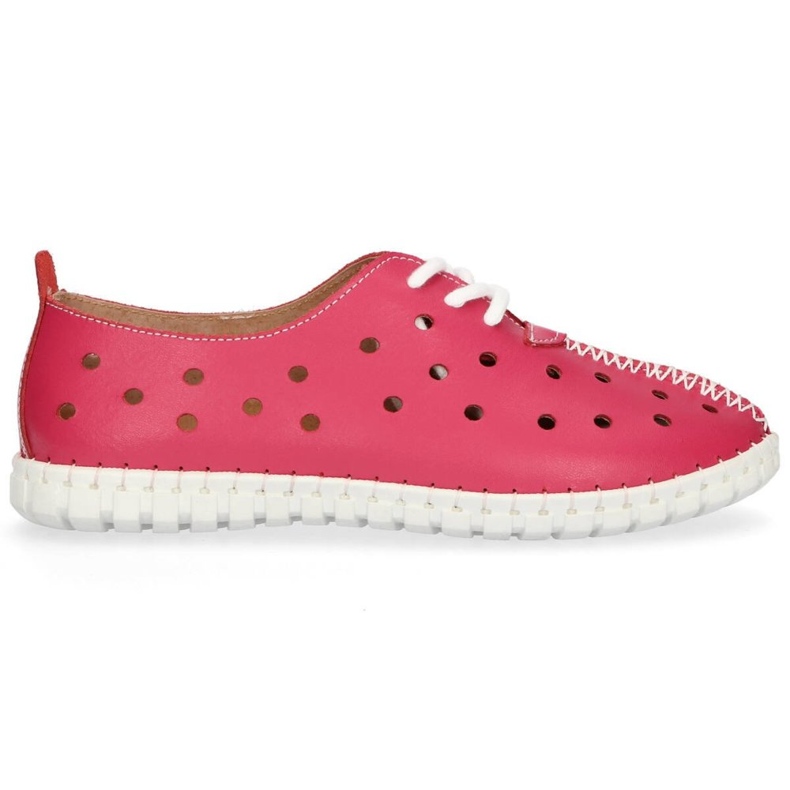 Chaussures en cuir Filippo DP1225/20 Fh rose