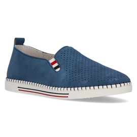 Chaussures en cuir FILIPPO DP1272/20 Bl bleu Chaussures en cuir FILIPPO DP1272/20 Bl bleu