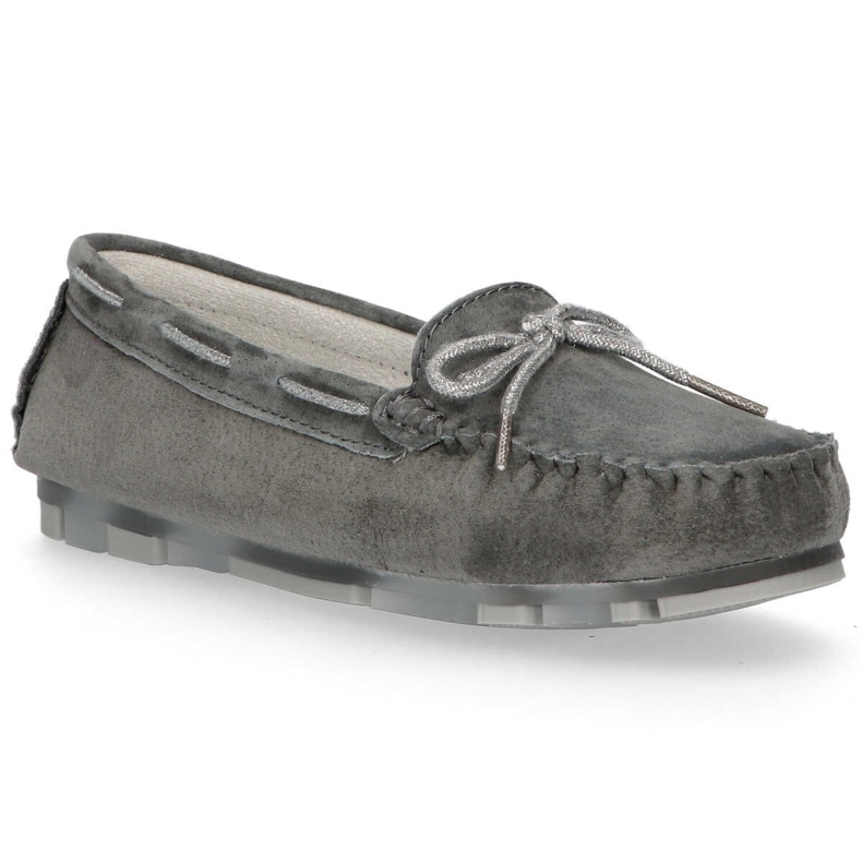 Mocassins en cuir Filippo DP1203 / 20 Gr gris Mocassins en cuir Filippo DP1203 / 20 Gr gris
