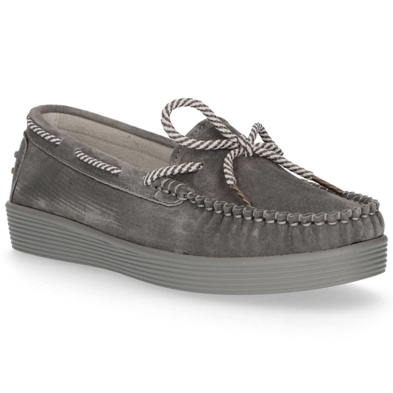 Chaussures en cuir Filippo DP1200 / 20 Gr gris