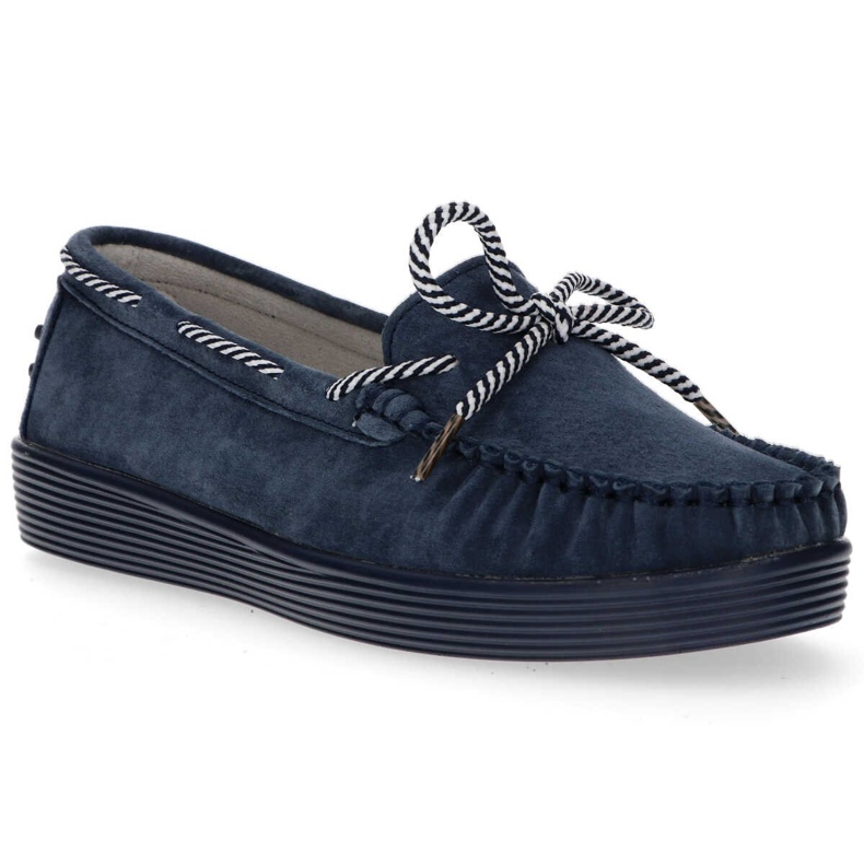 Mocassins en cuir Filippo DP1200/20 Nv bleu marine