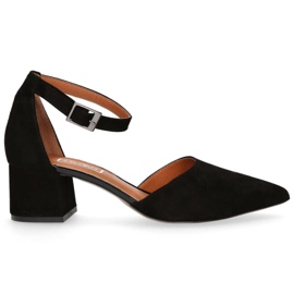 Filippo 1515 Sandales en Daim Noir le noir