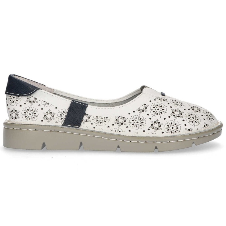 Chaussures en cuir Filippo DP1339 / 20 Wh blanc blanche