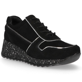 Chaussures en cuir Filippo DP943/20 Noir le noir