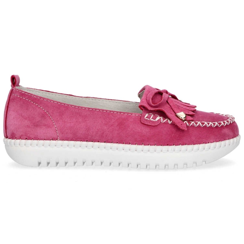Chaussures en cuir Filippo DP021/20 Fh rose