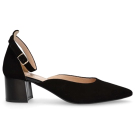 Filippo F272 Escarpins en Daim Noir le noir