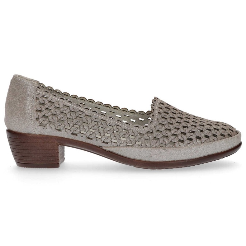 Chaussures en cuir Filippo DP748 / 20 Gr gris