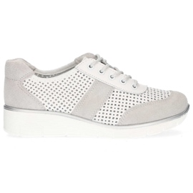 Chaussures en cuir Filippo DP028 / 20 Wh blanc blanche Chaussures en cuir Filippo DP028 / 20 Wh blanc blanche