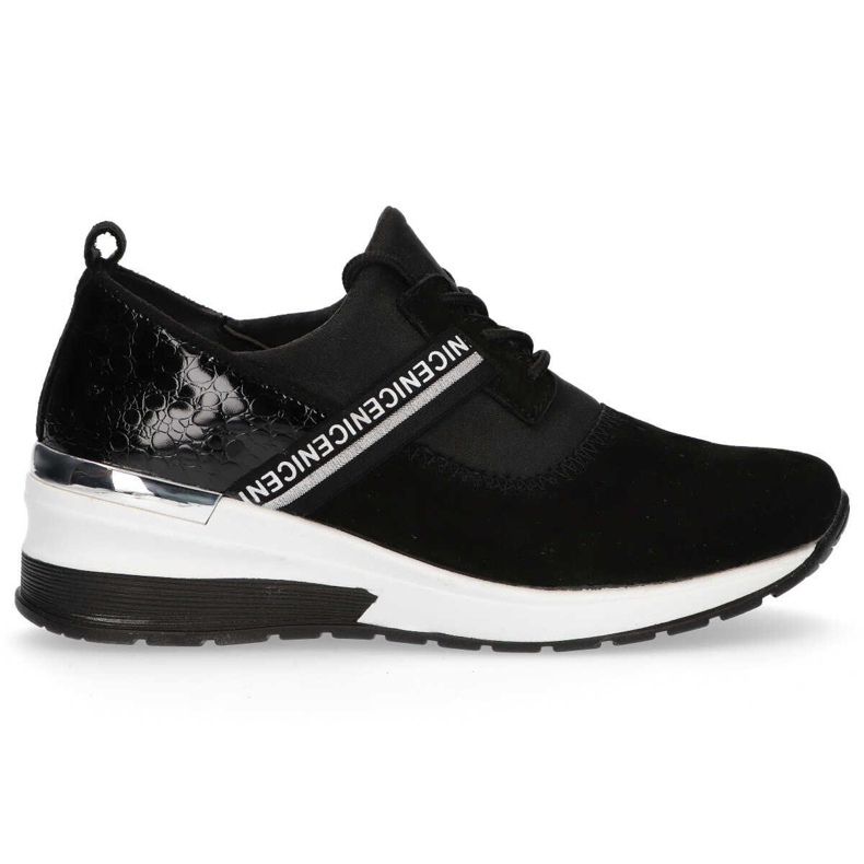Baskets en cuir Filippo DP1388 / 20 Bk noir le noir
