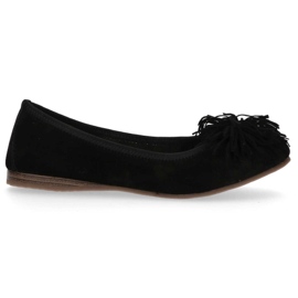 Ballerines en cuir Filippo DP1206 / 20 Bk noir