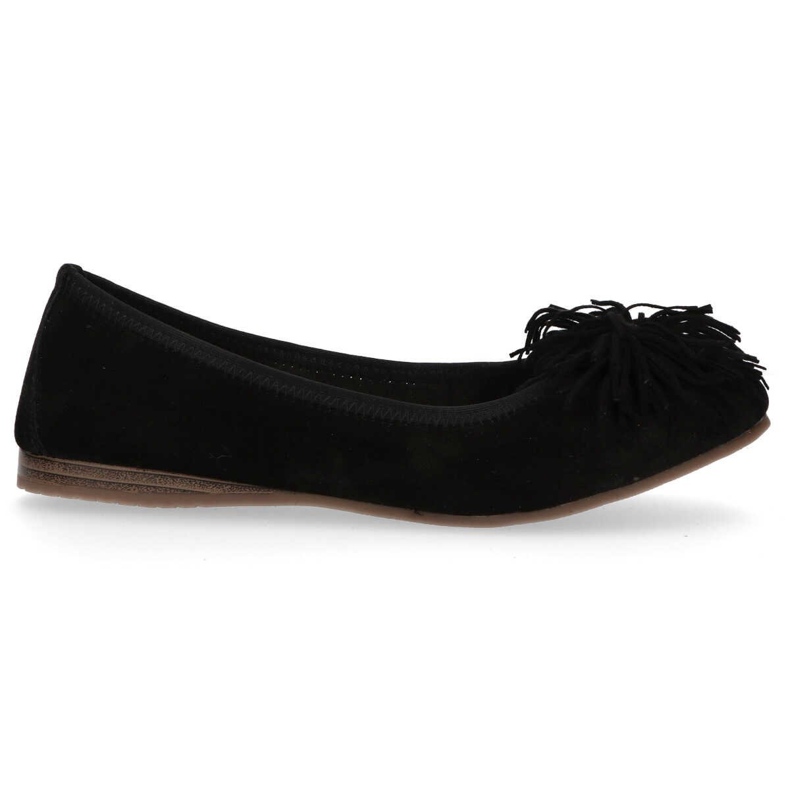 Ballerines en cuir Filippo DP1206 / 20 Bk noir le noir