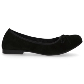 Ballerines en cuir Filippo DP1231/20 Bk noir