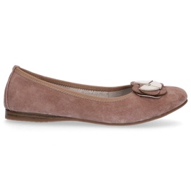 Ballerines en cuir Filippo DP1216/20 Sd sable beige brun