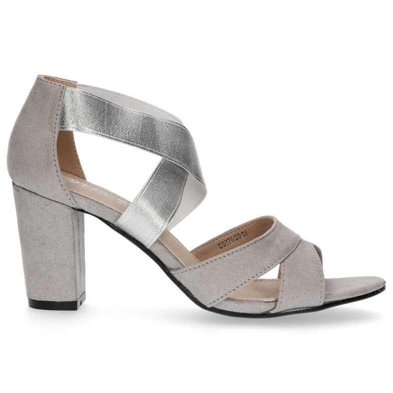 Filippo DS776/20 Si Sandales argentées gris