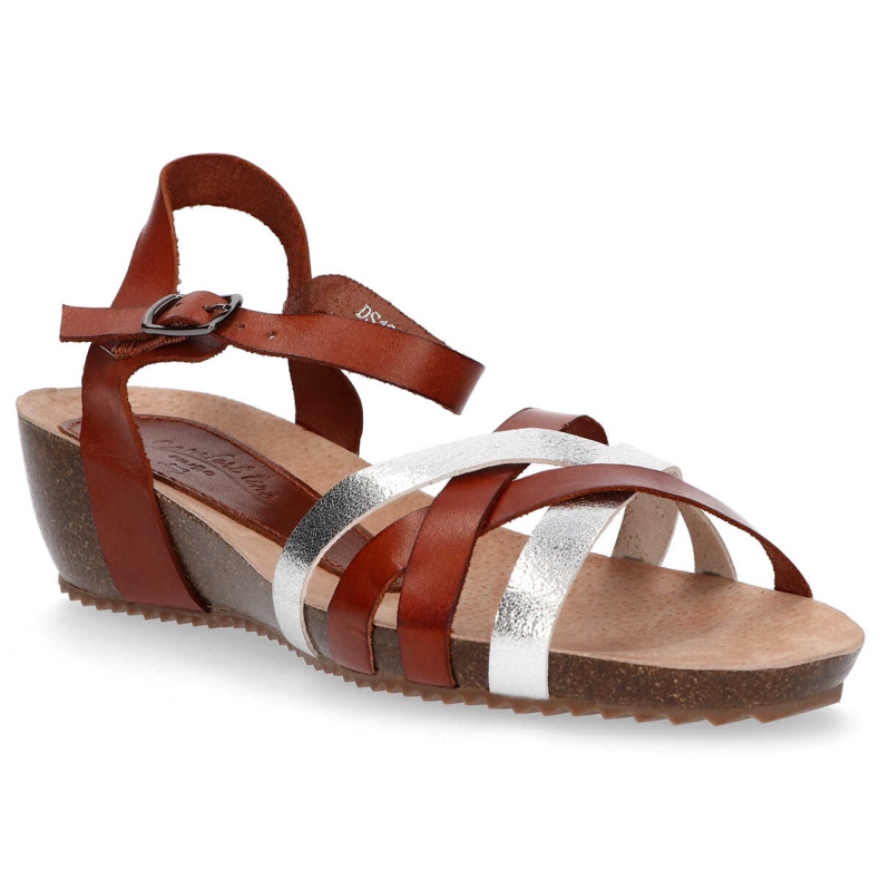 Sandales en cuir Filippo DS1333/20 Br marron brun Sandales en cuir Filippo DS1333/20 Br marron brun