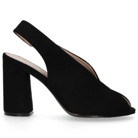 Filippo DS1292/20 Bk Sandales noires