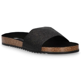 Filippo DK1373 / 20 Bk Chaussons noirs