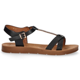 Filippo DS802 / 20 Bk Sandales noires le noir