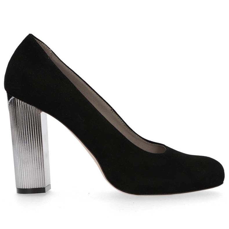 Filippo 1440 Escarpins en Daim Noir le noir